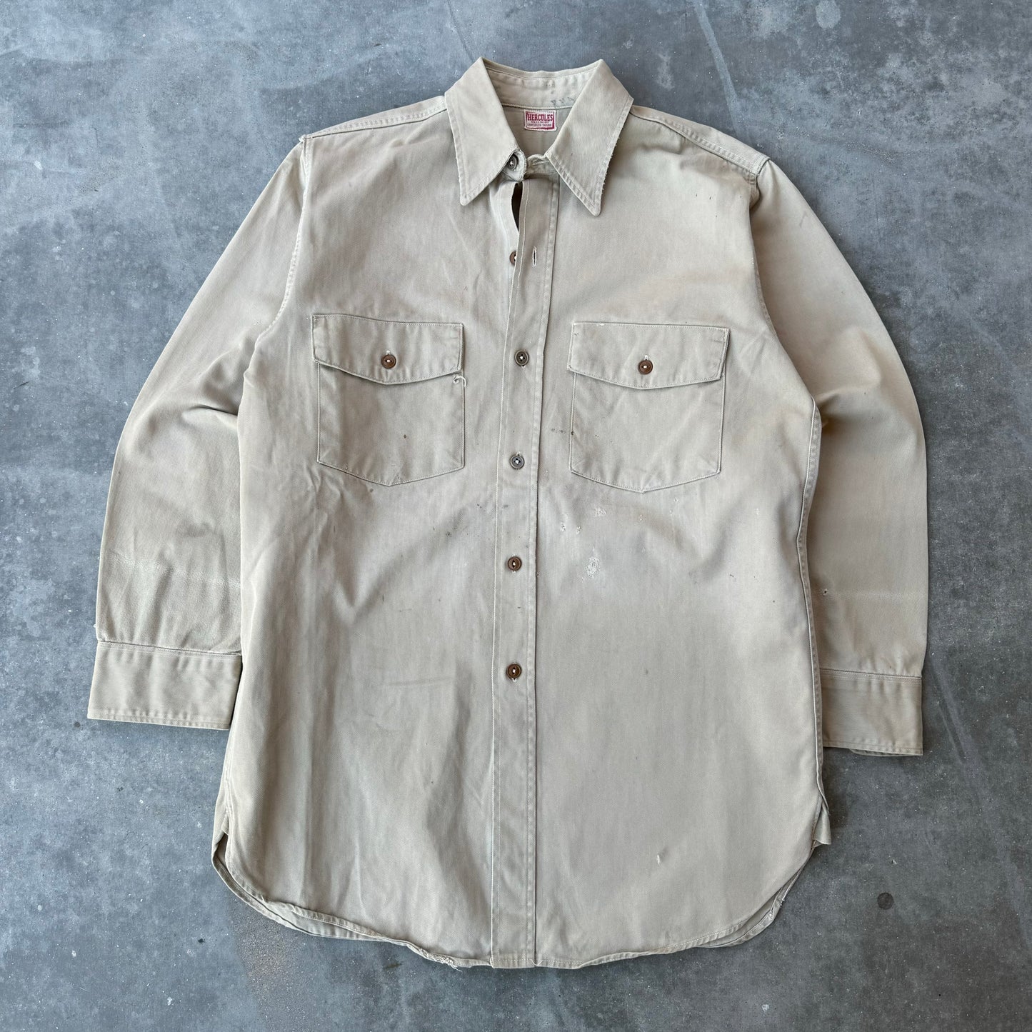 40s hercules button up