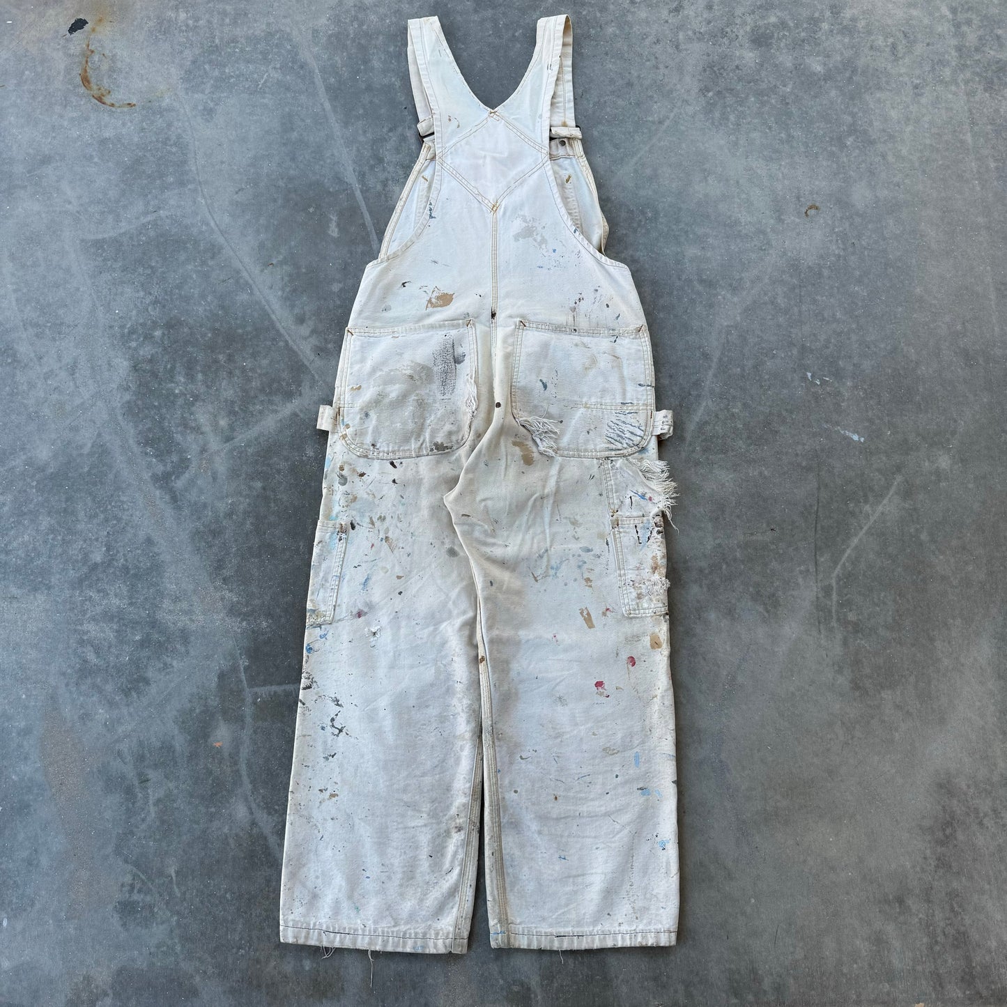 50s big mac painted overalls