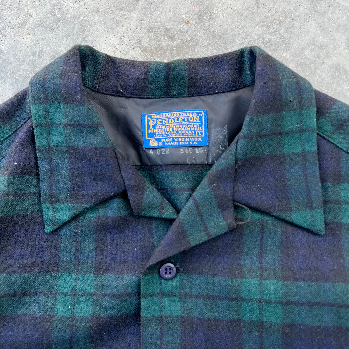 60s pendleton flannel