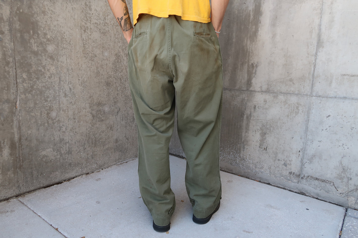 50s military pants