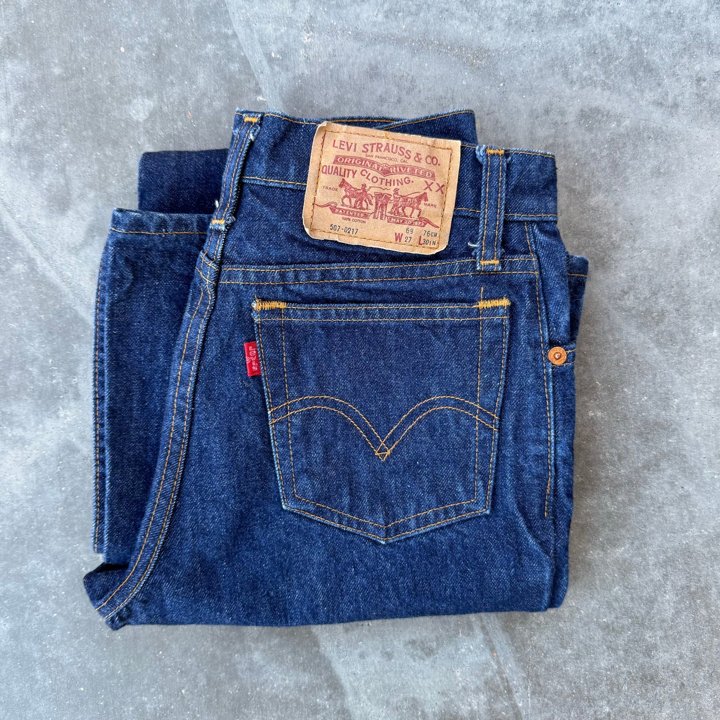 90s levi’s 507 flares