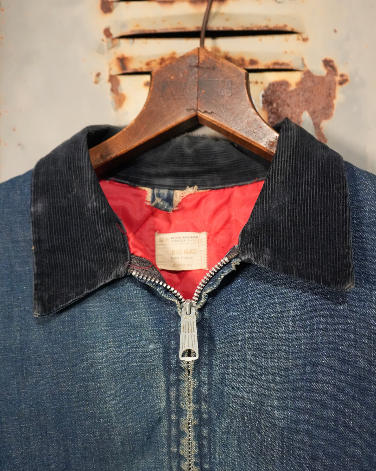 70s Big Mac Cropped Denim Jacket
