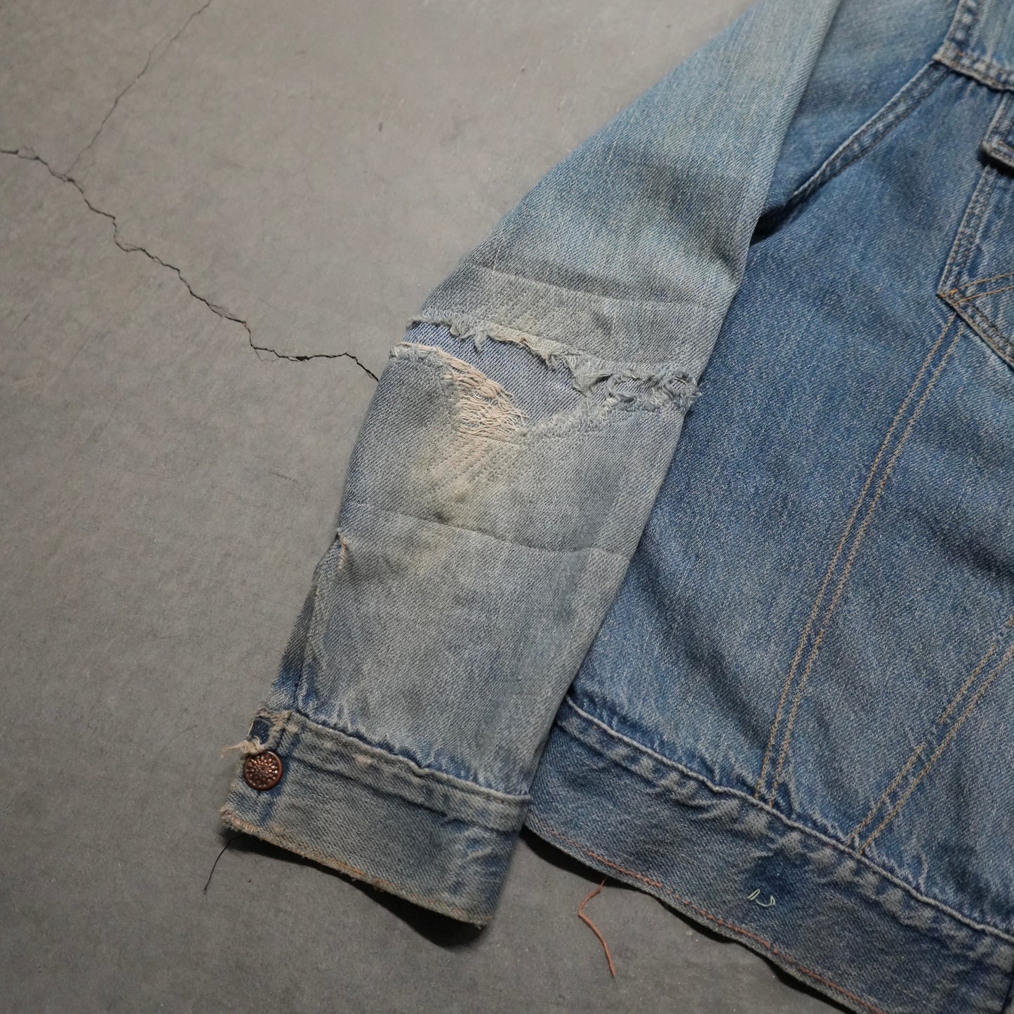 60s big yank trucker jacket