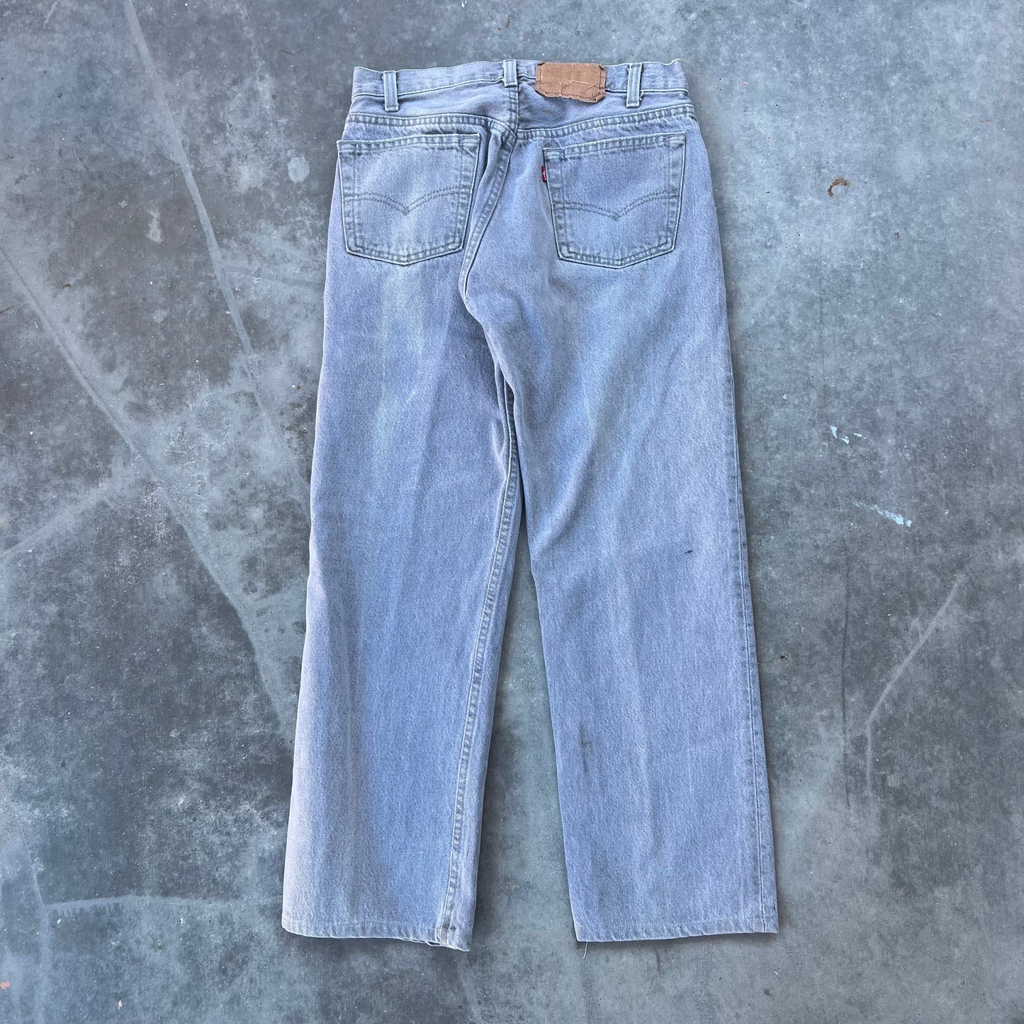 80s levi’s 501 grey