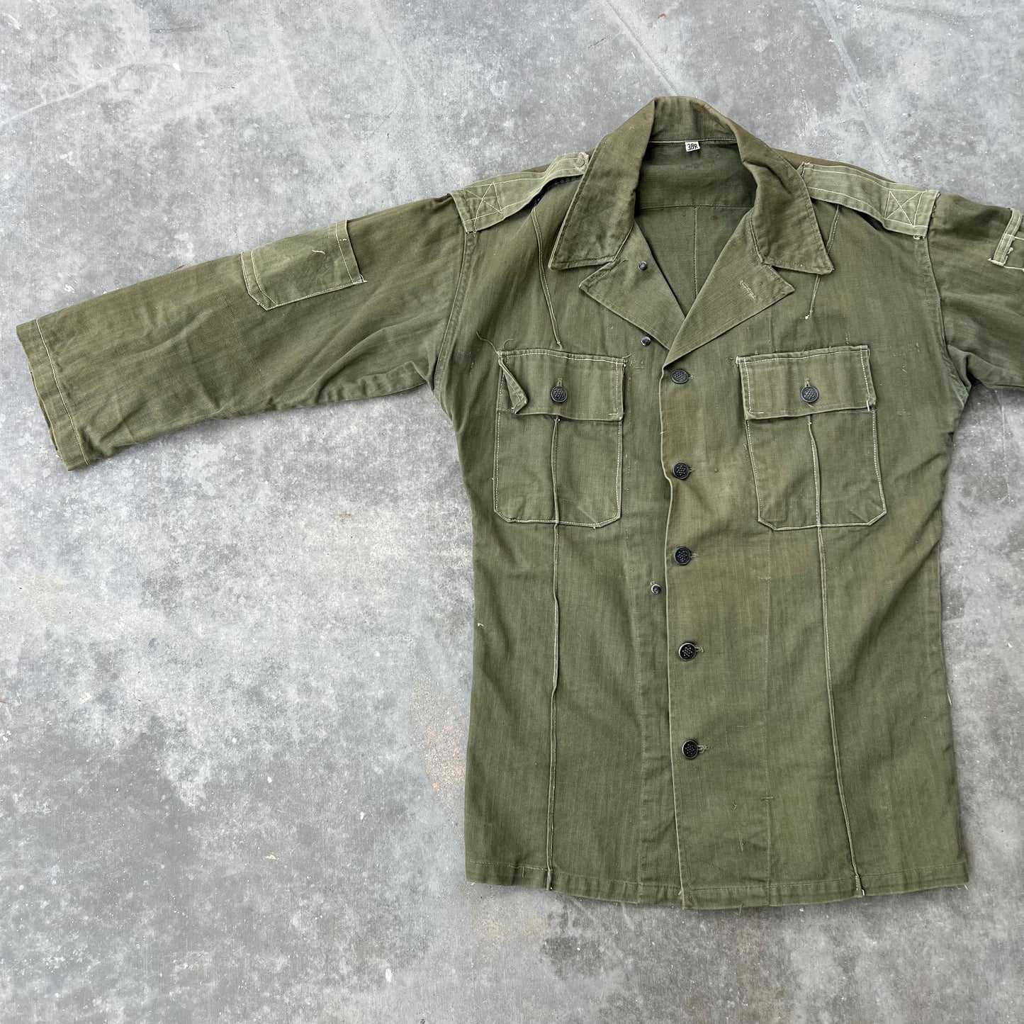 50s modified military shirt