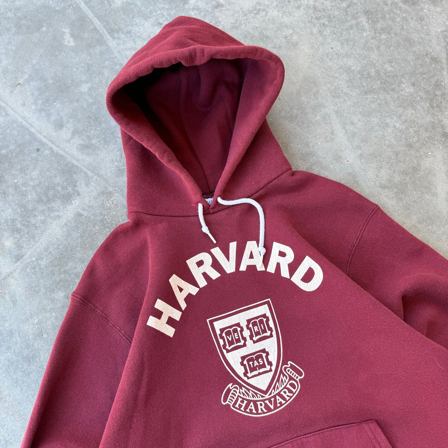 90s harvard hoodie