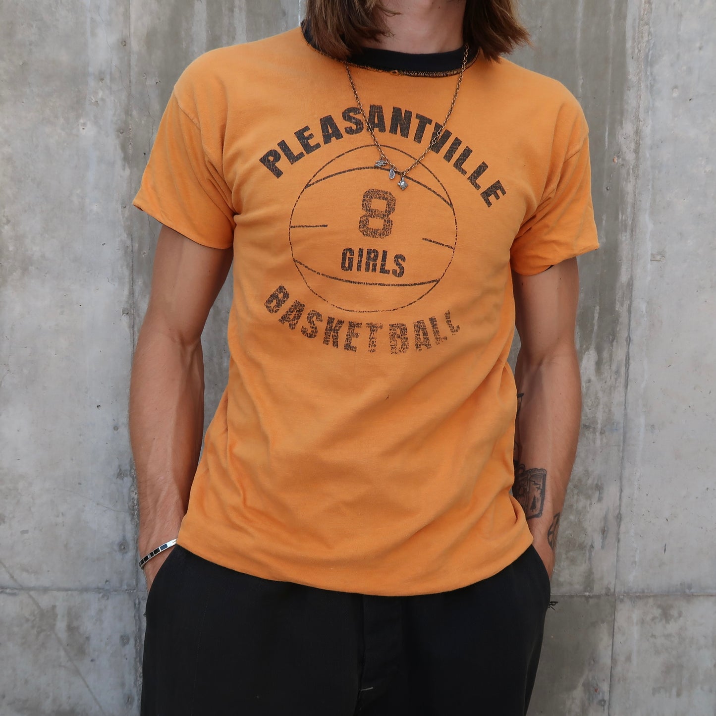 70’s ‘Pleasantville Basketball’ Reversible T-shirt