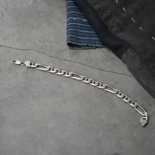 925 silver figaro chain bracelets