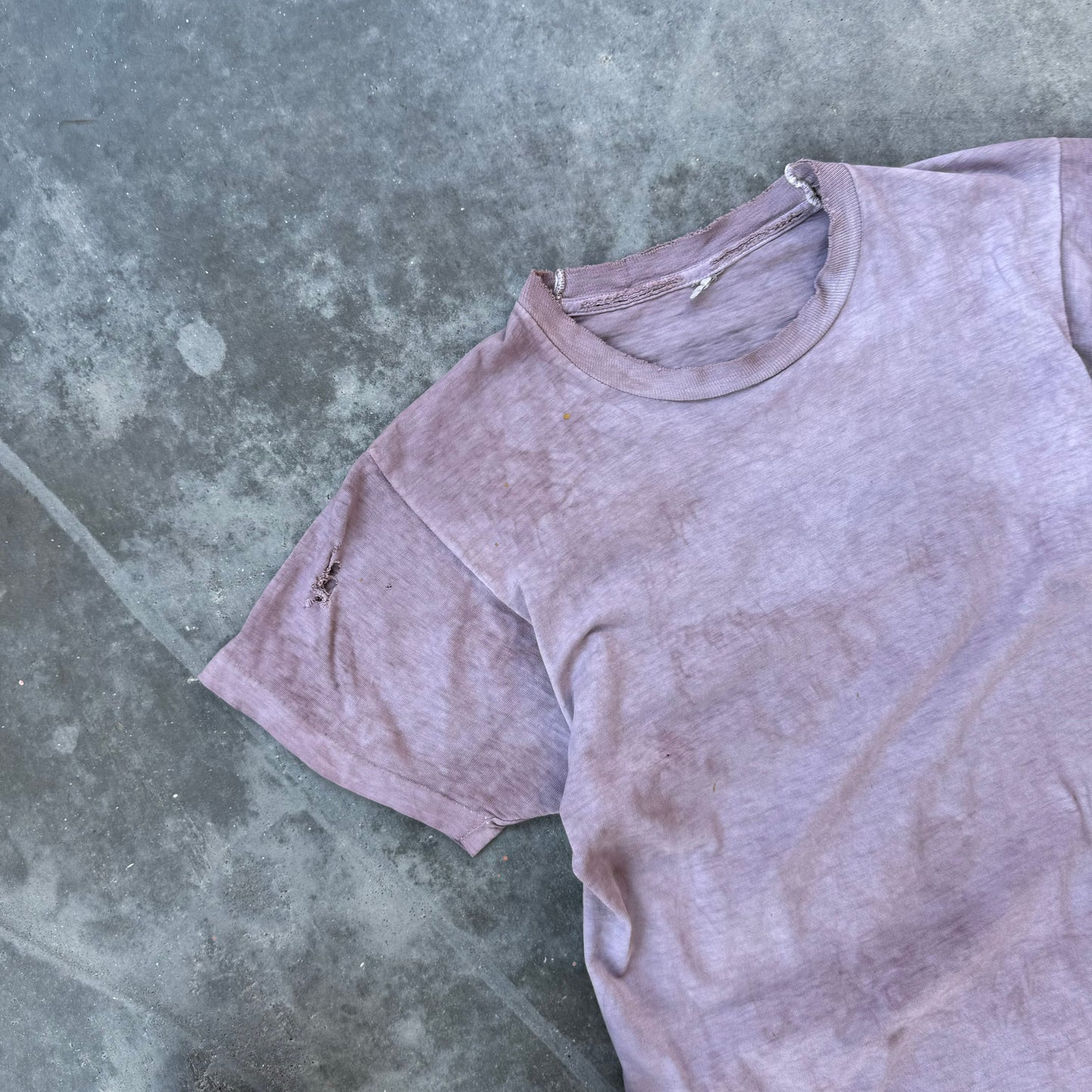 70s dyed blank tee