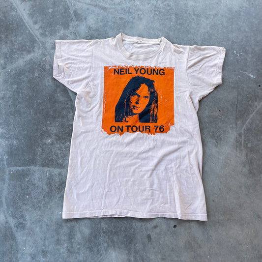 1976 Neil Young Parking Lot Tour T-shirt