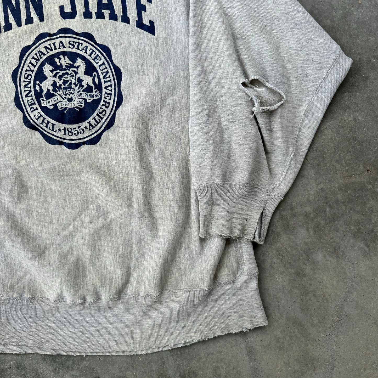 80s champion penn state reverse weave