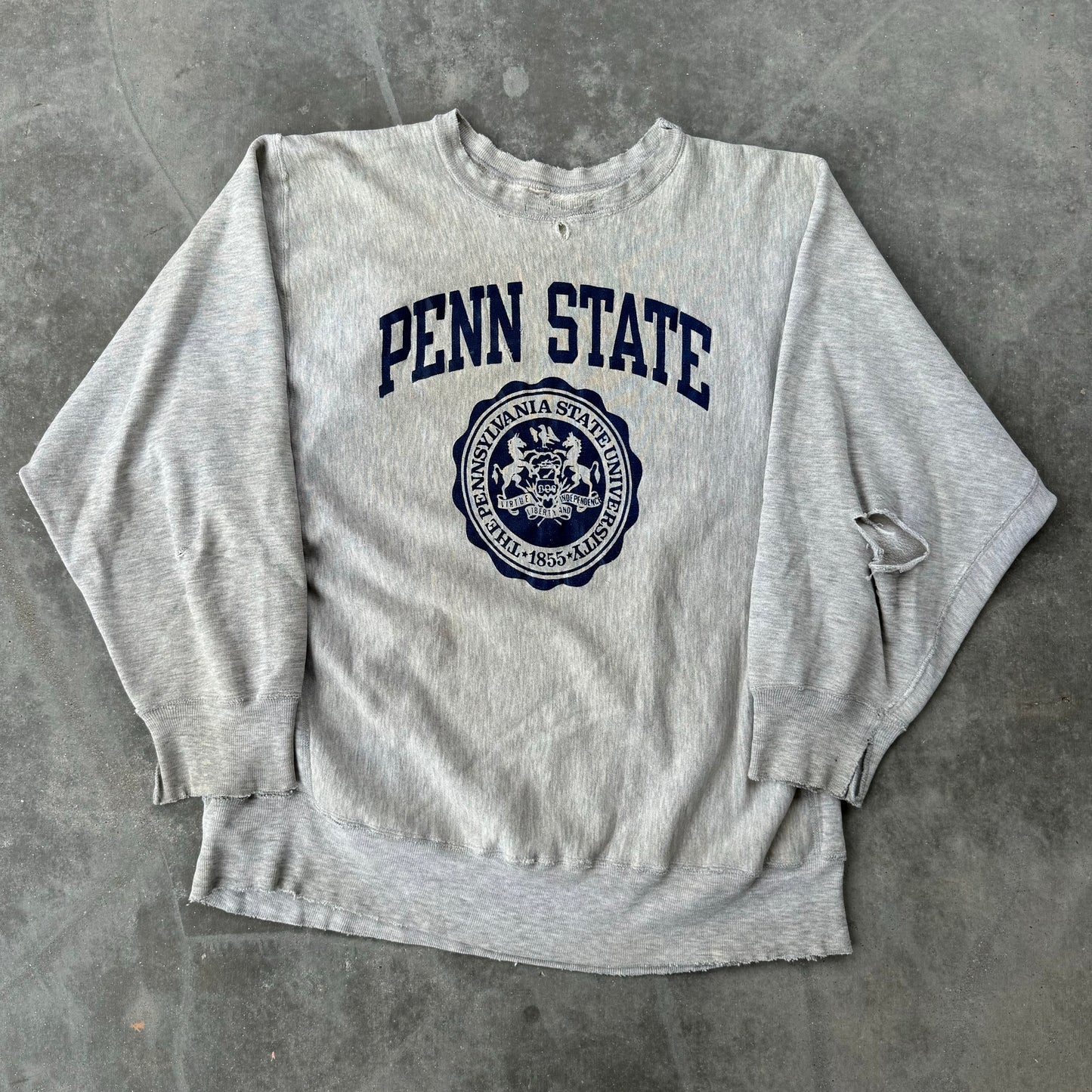 80s champion penn state reverse weave