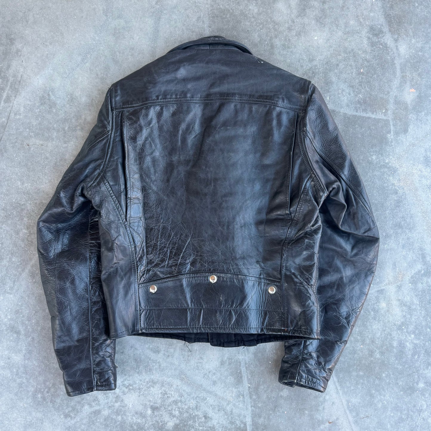 50s steerhide motorcycle jacket