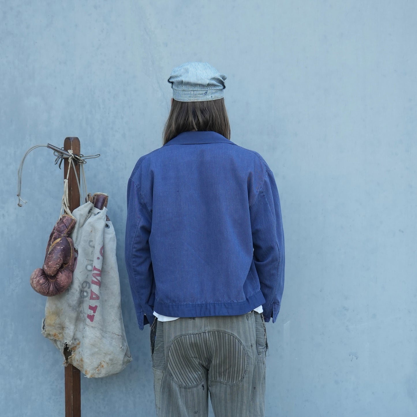 60s french work jacket