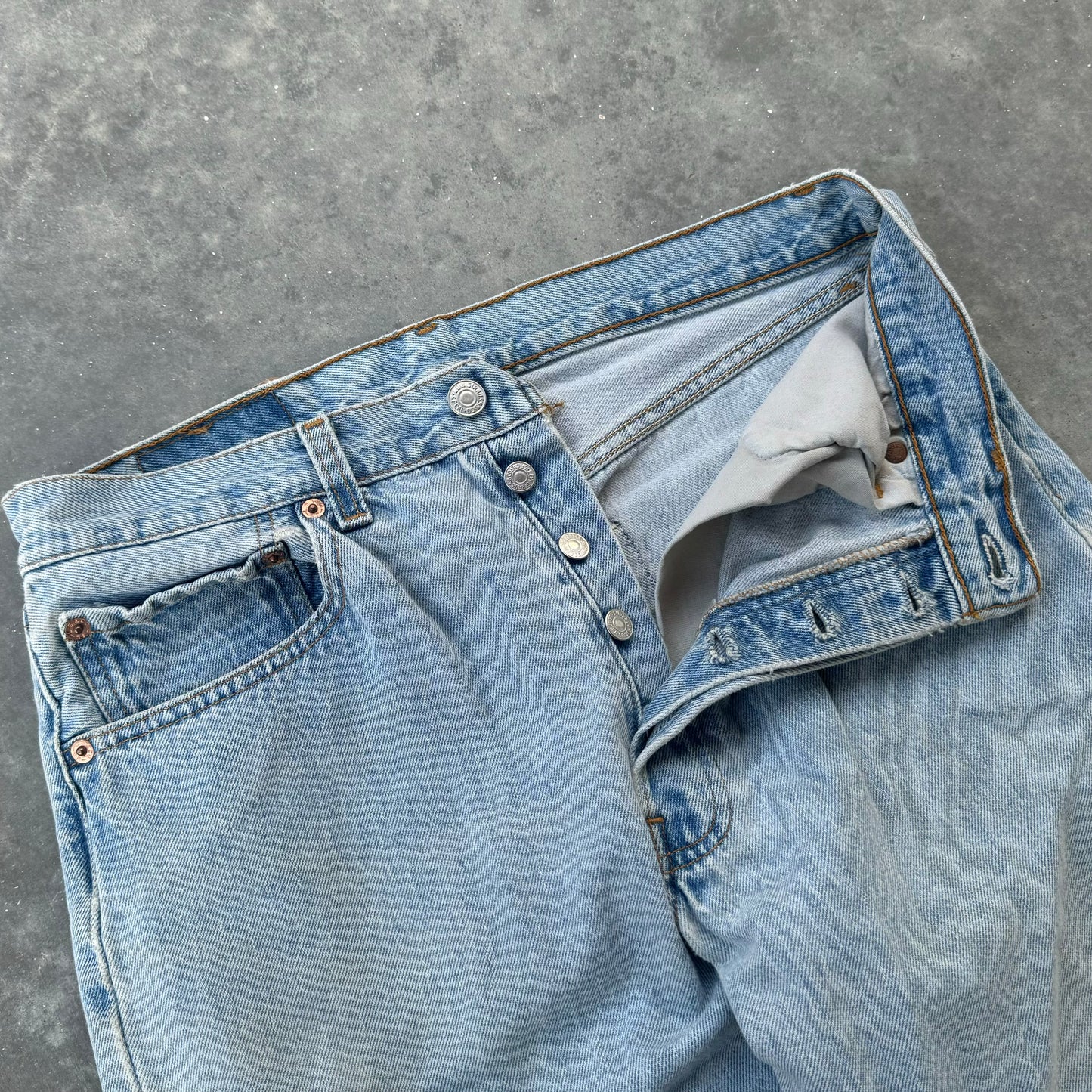 Levi’s 501 Button Fly Denim