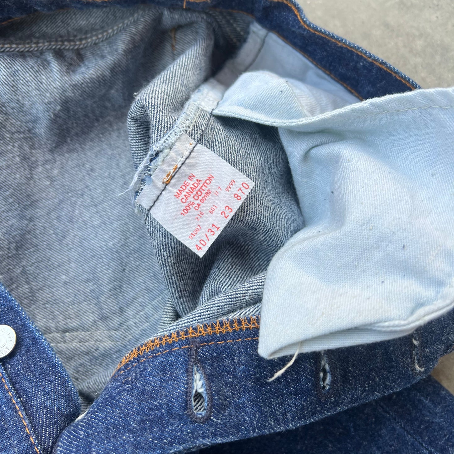 80s levi’s 501