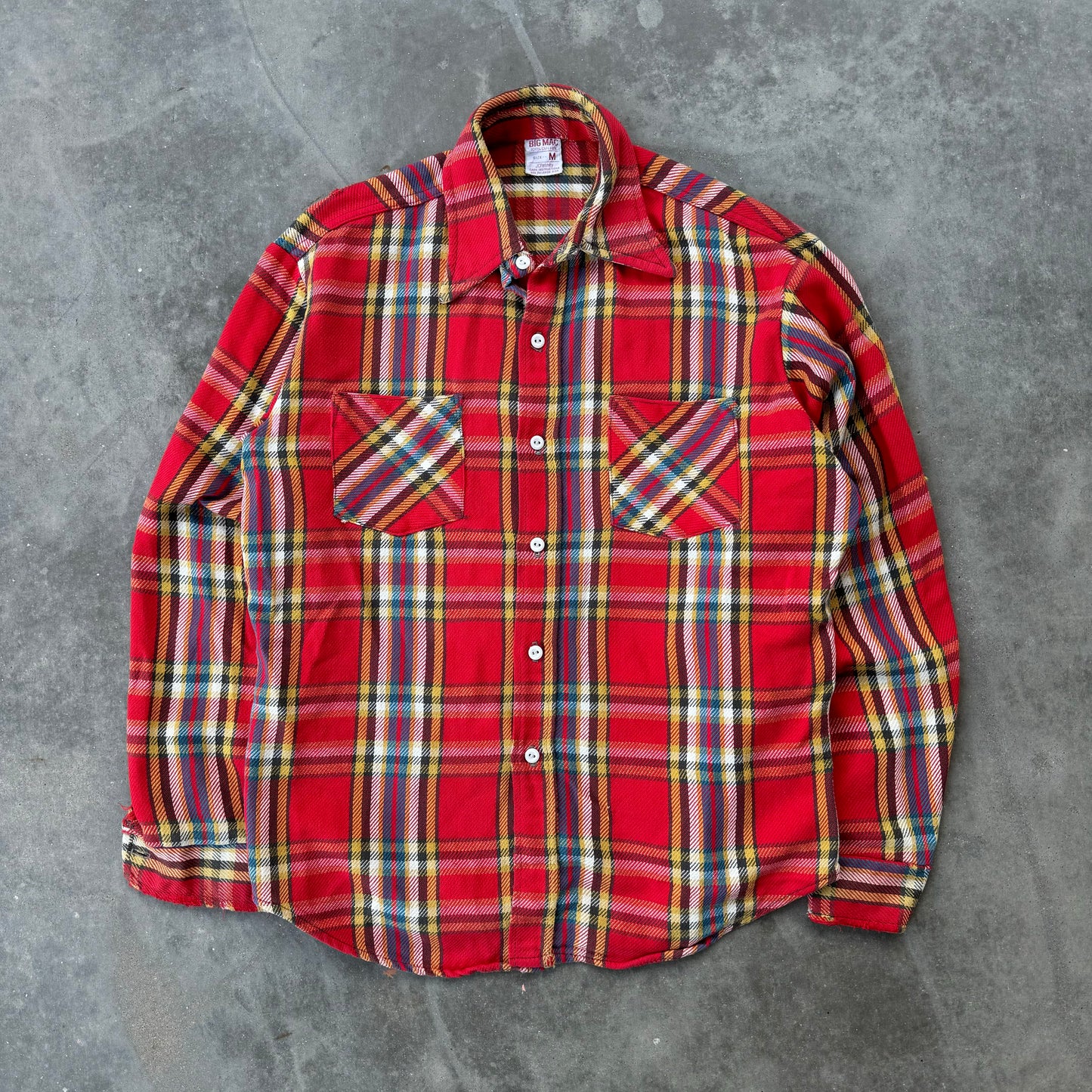 80s big mac cotton flannel