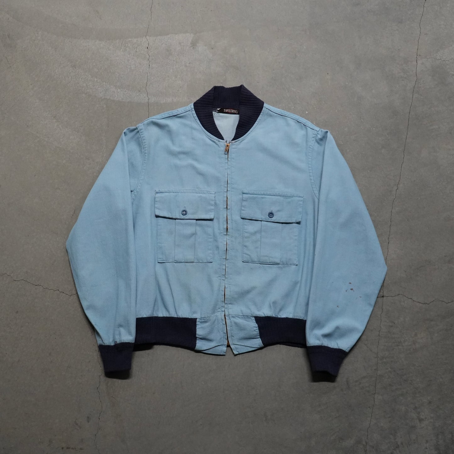 60s  yankshire two pocket chambray jacket