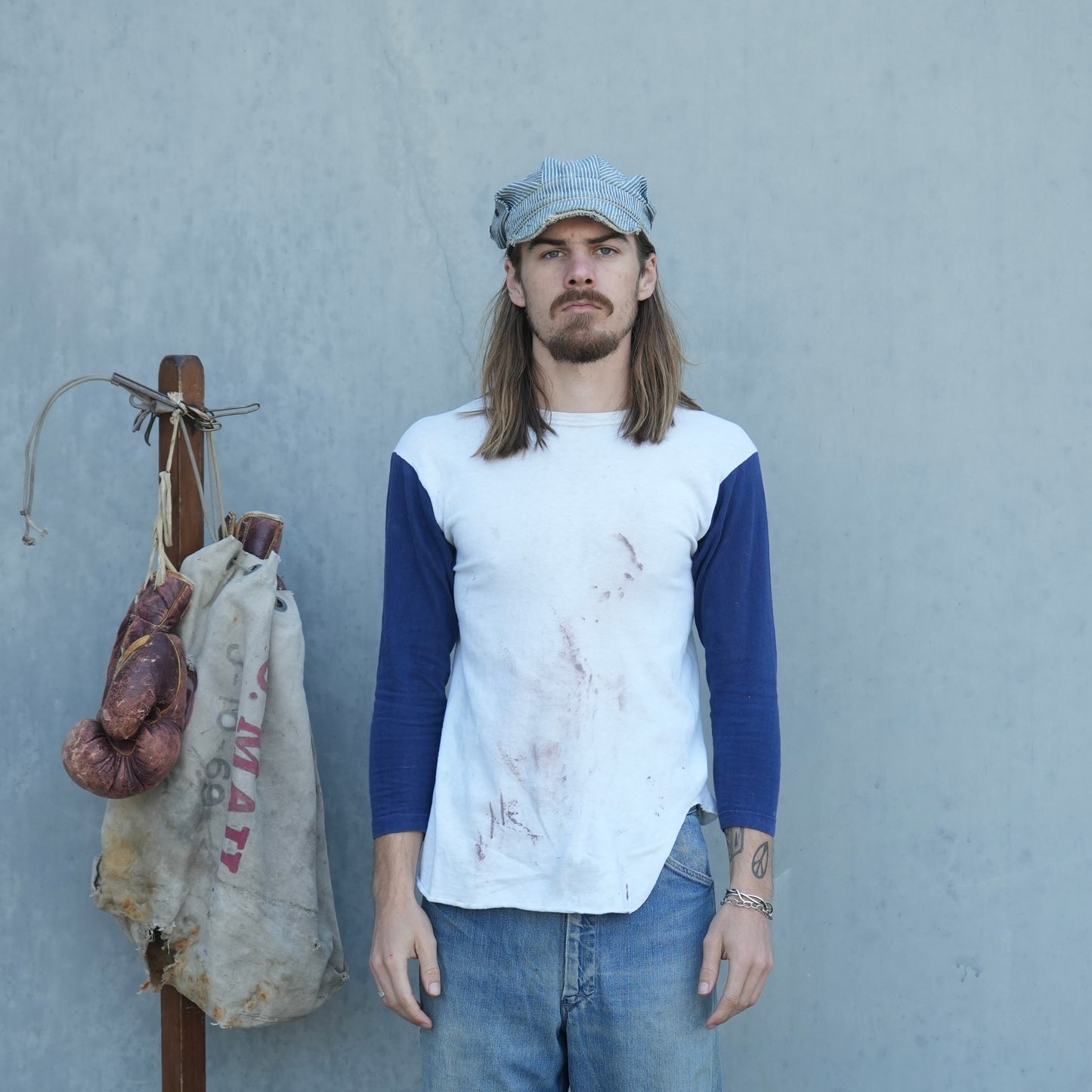 50s wilson baseball tee