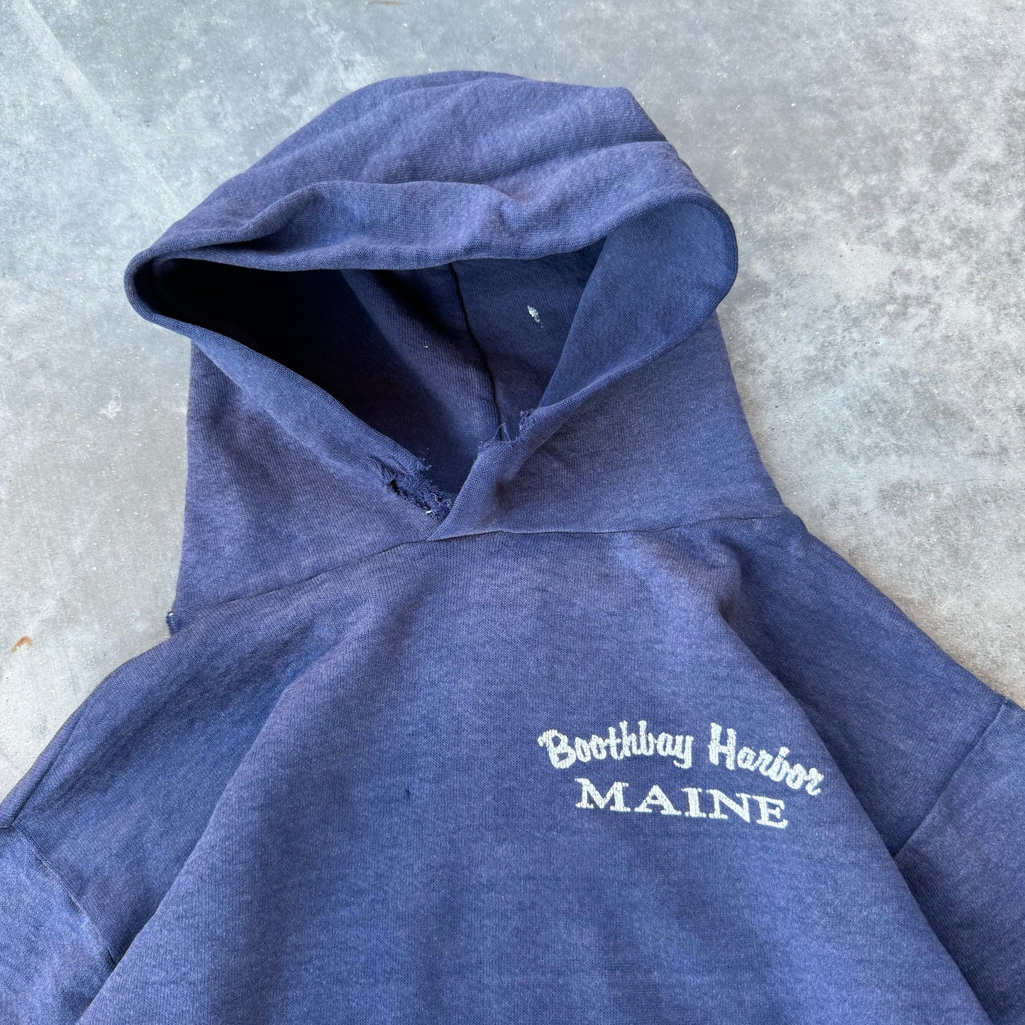 70s faded hoodie