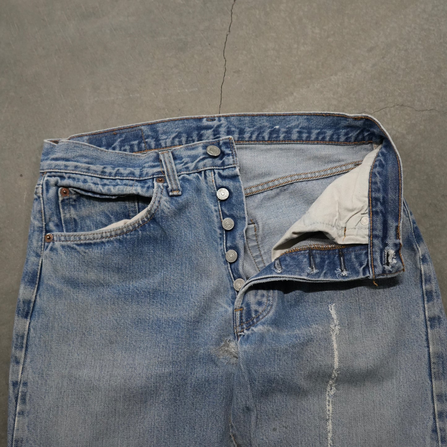 80s levi’s selvage 501