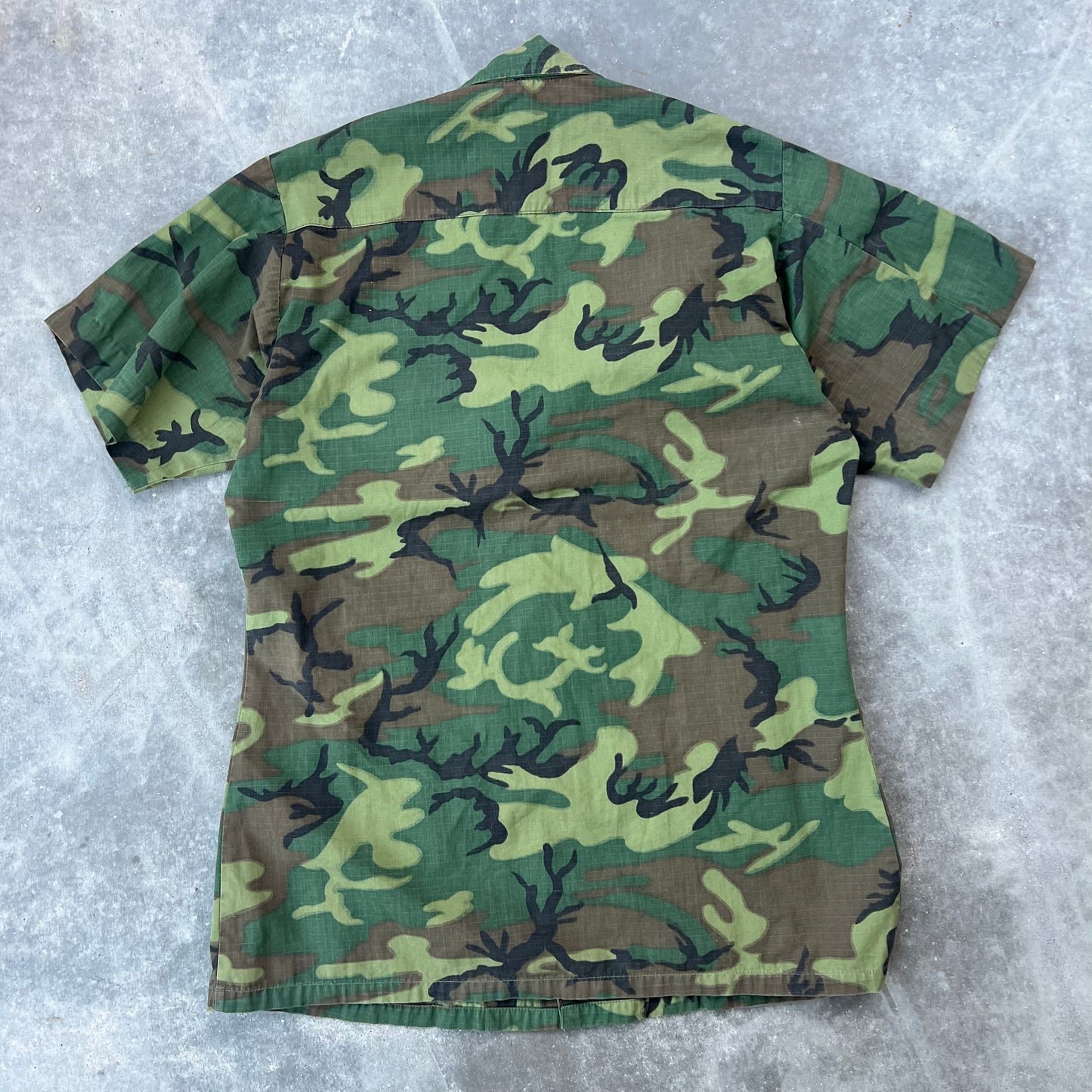 70s camo slant pocket