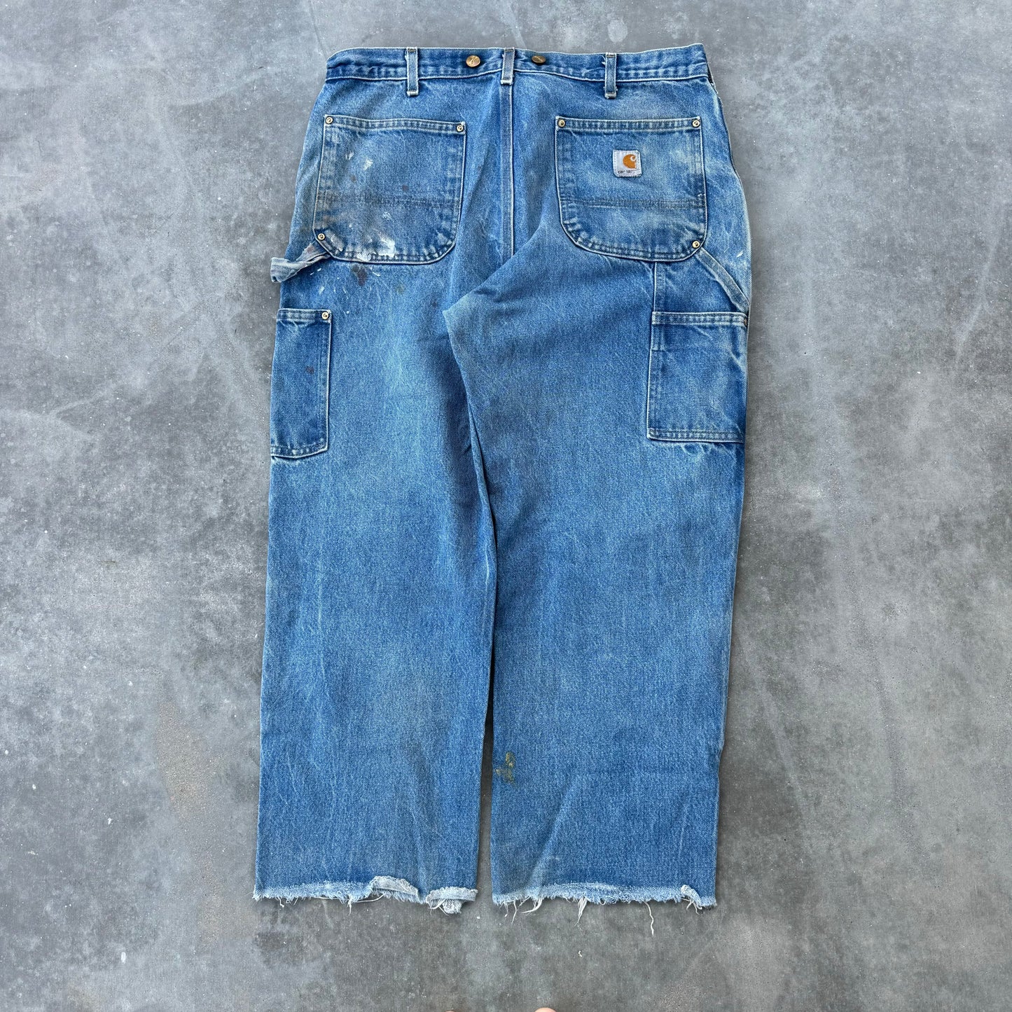 90s carhartt denim double knees