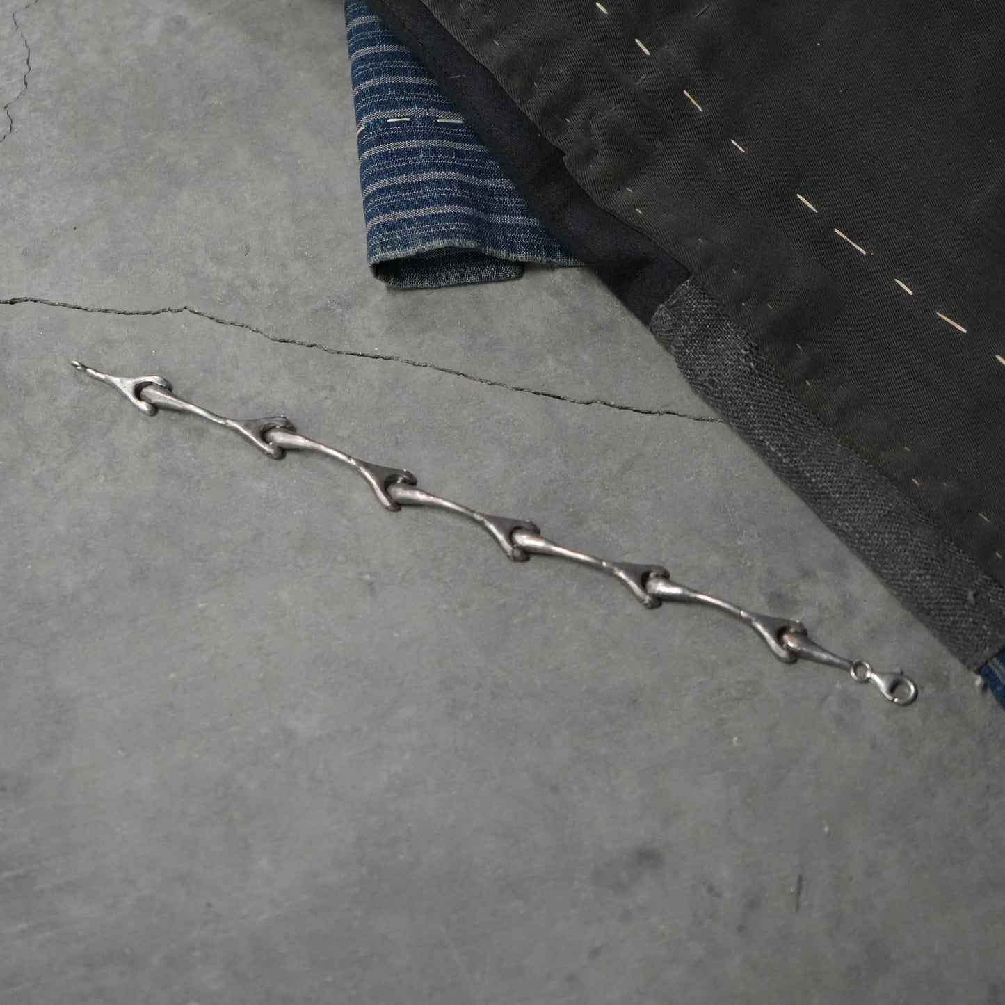 925 silver bone bracelets