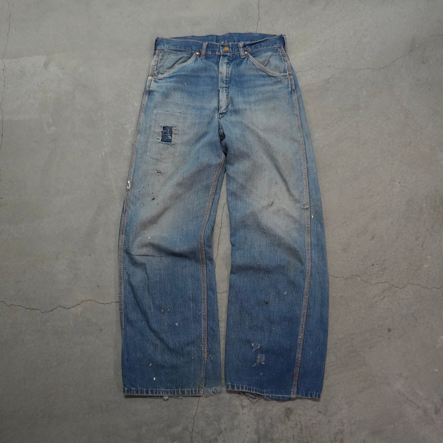 50s repaired carpenter jeans