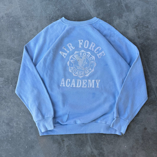 70s air force academy flock sweat