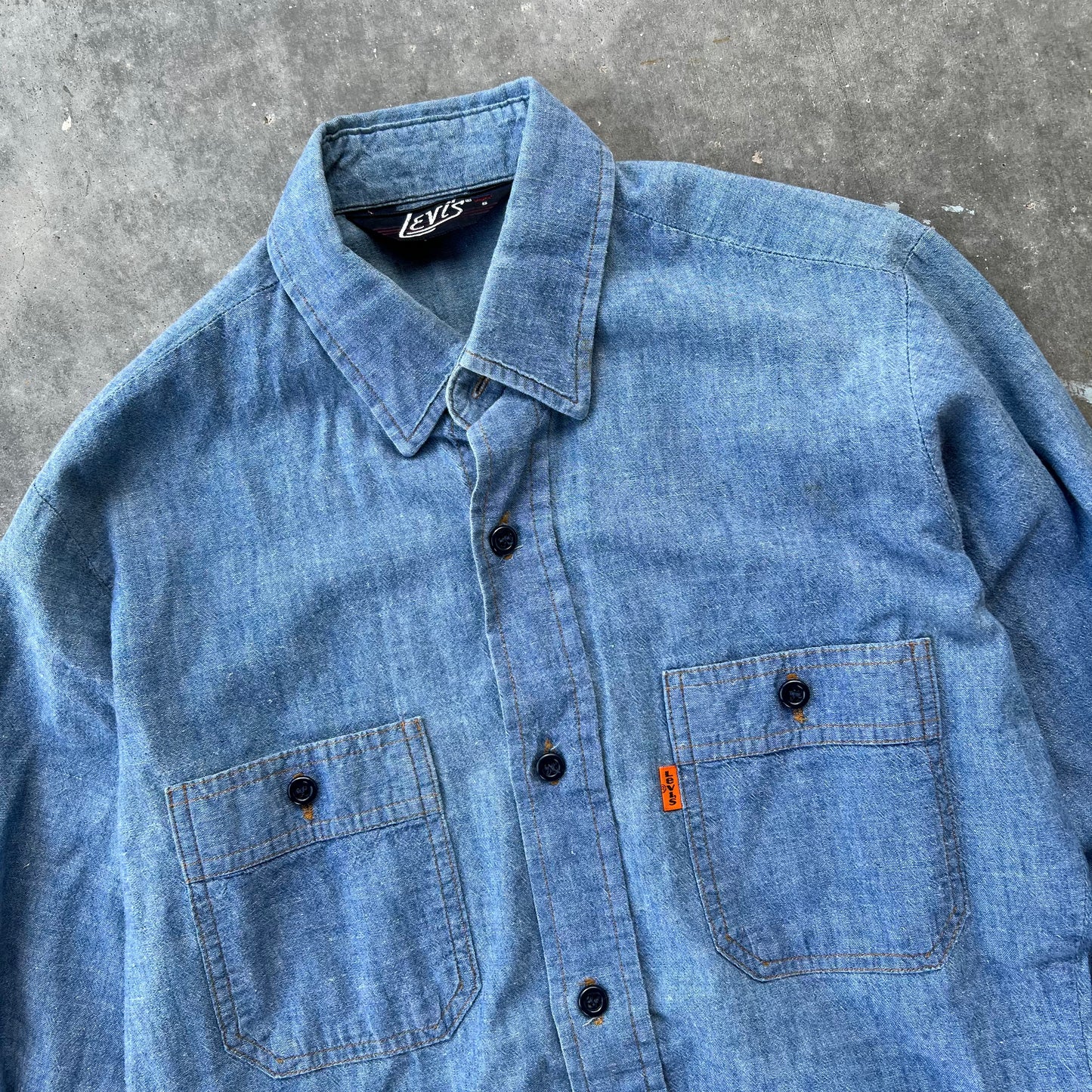 80s levi’s chambray