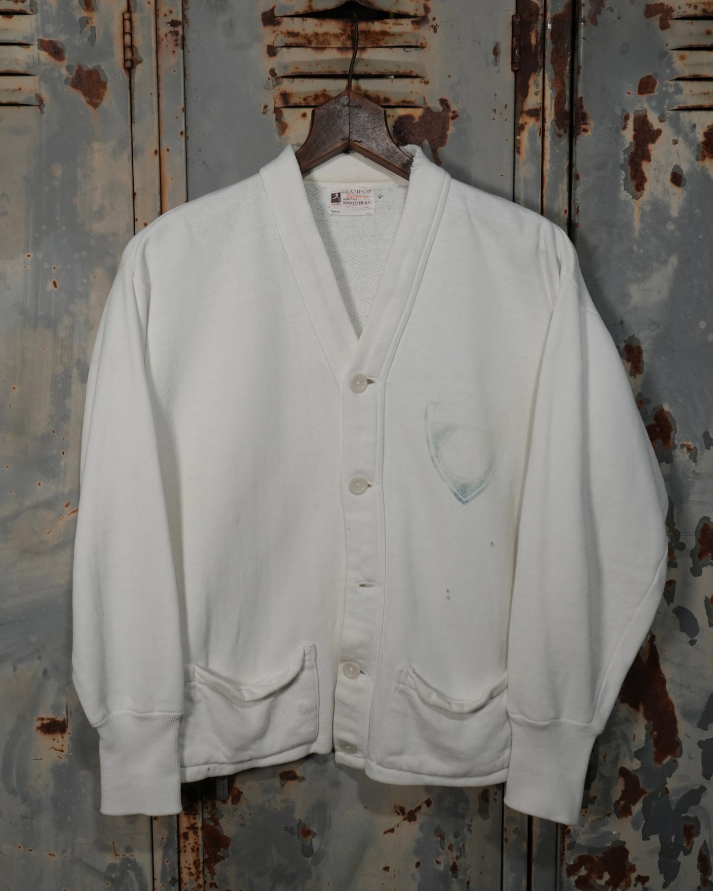 40s Champion Sweatshirt Cardigan