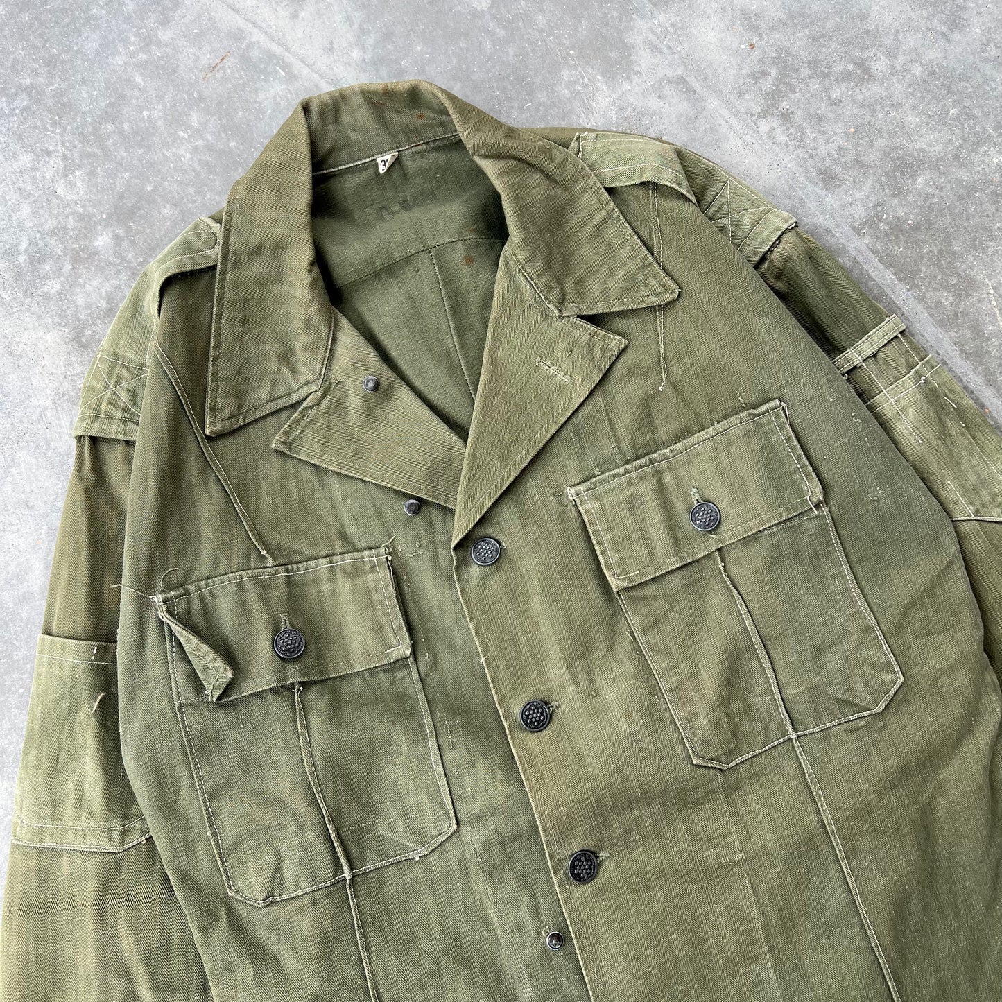 50s modified military shirt