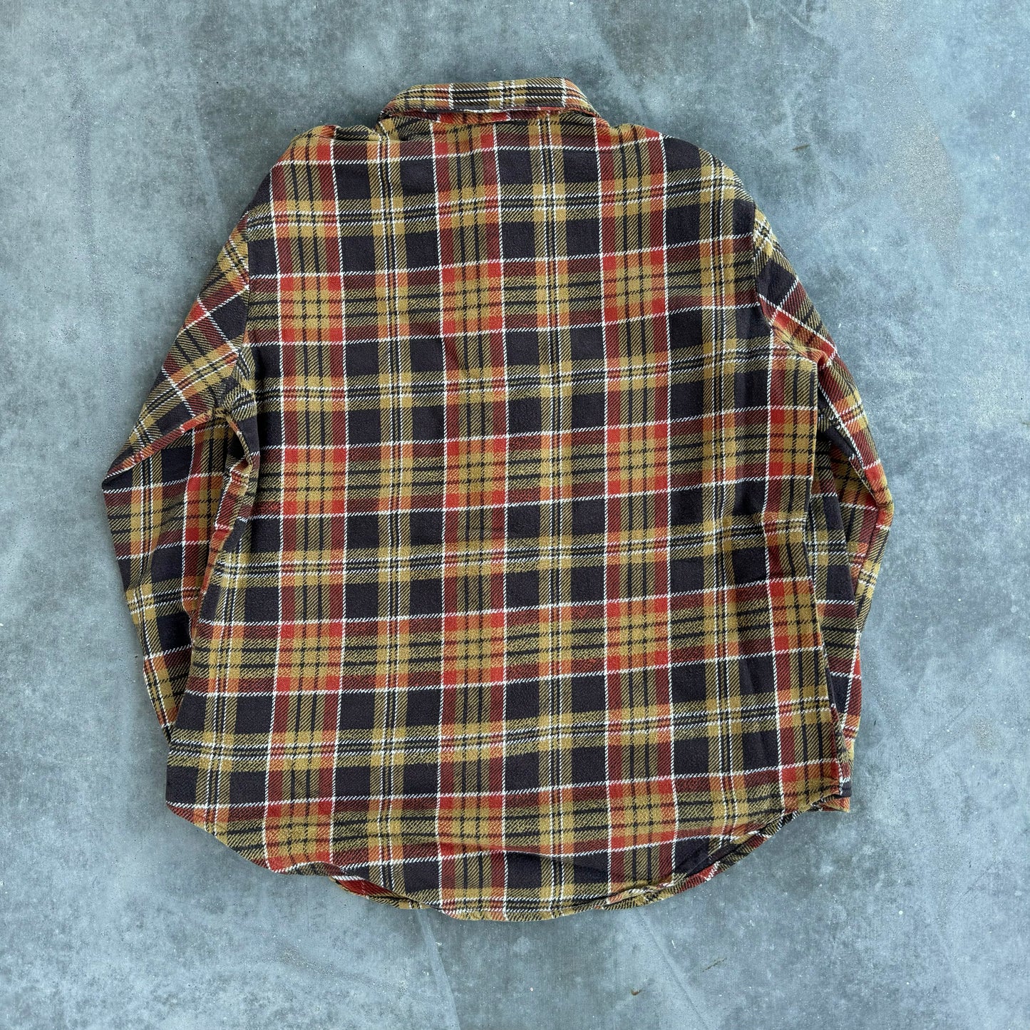 Big Mac Brown Plaid Cotton Flannel