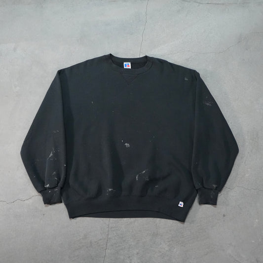 90s russell painted crewneck