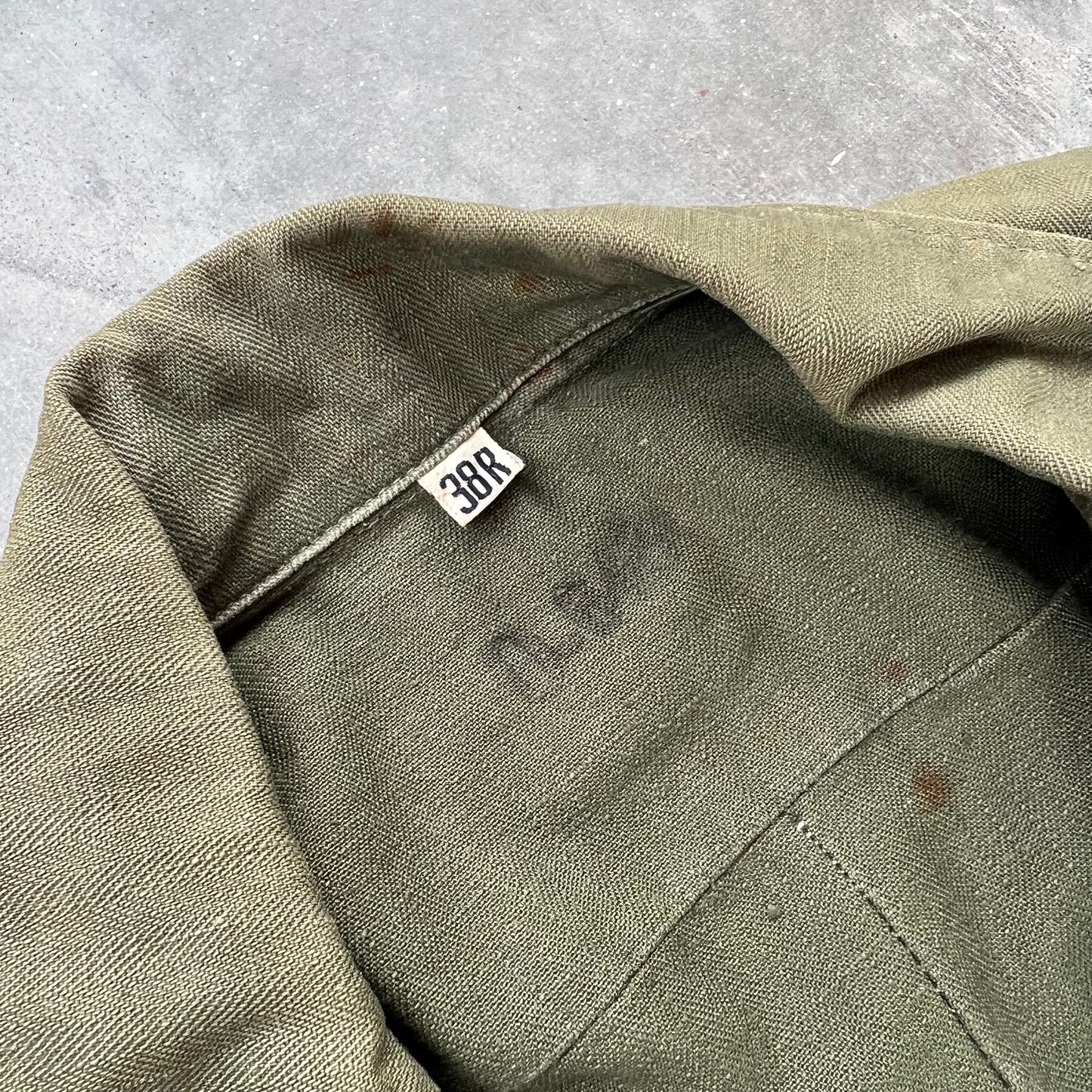 50s modified military shirt