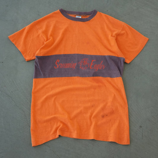 70s champion color block tee