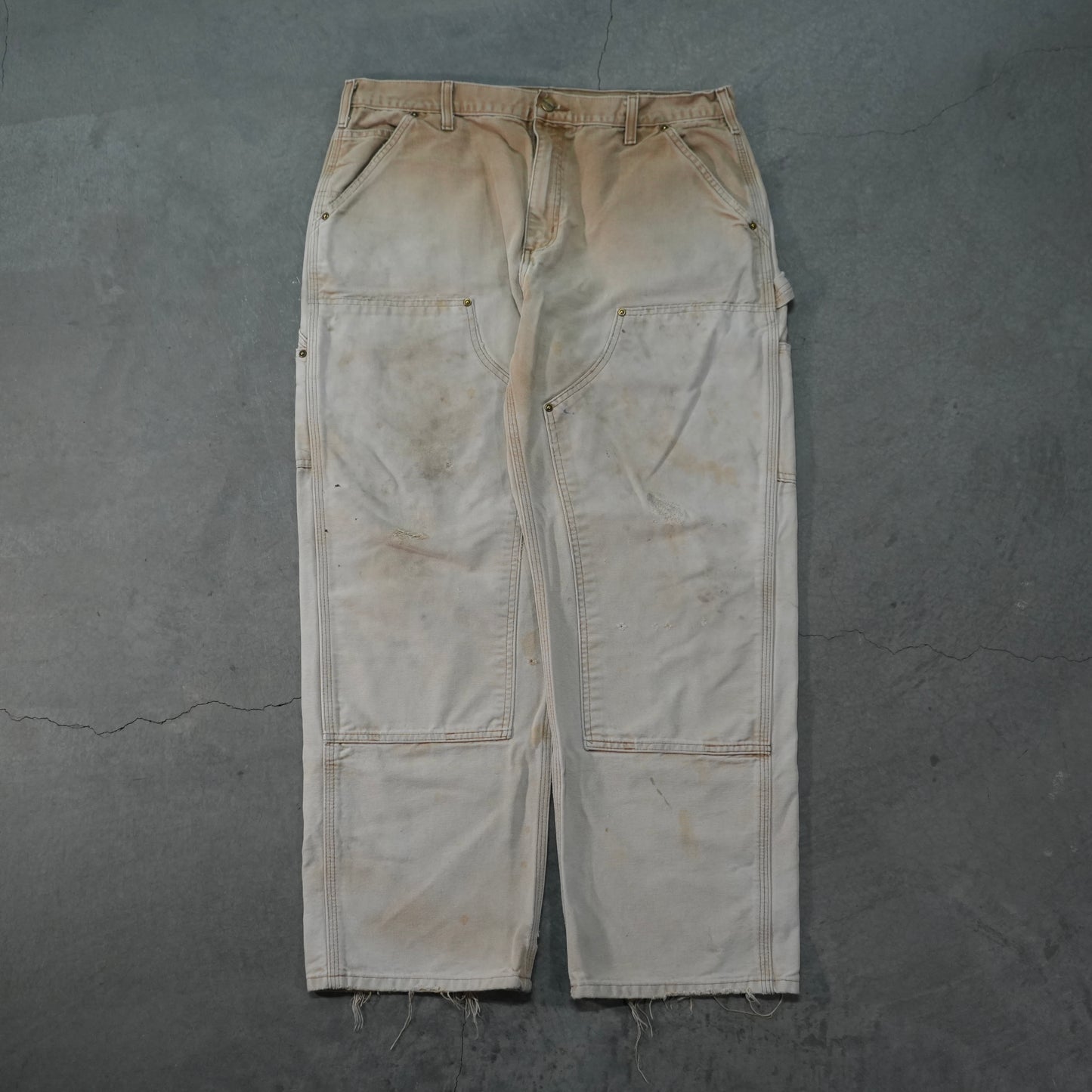 90s faded carhartt double knees