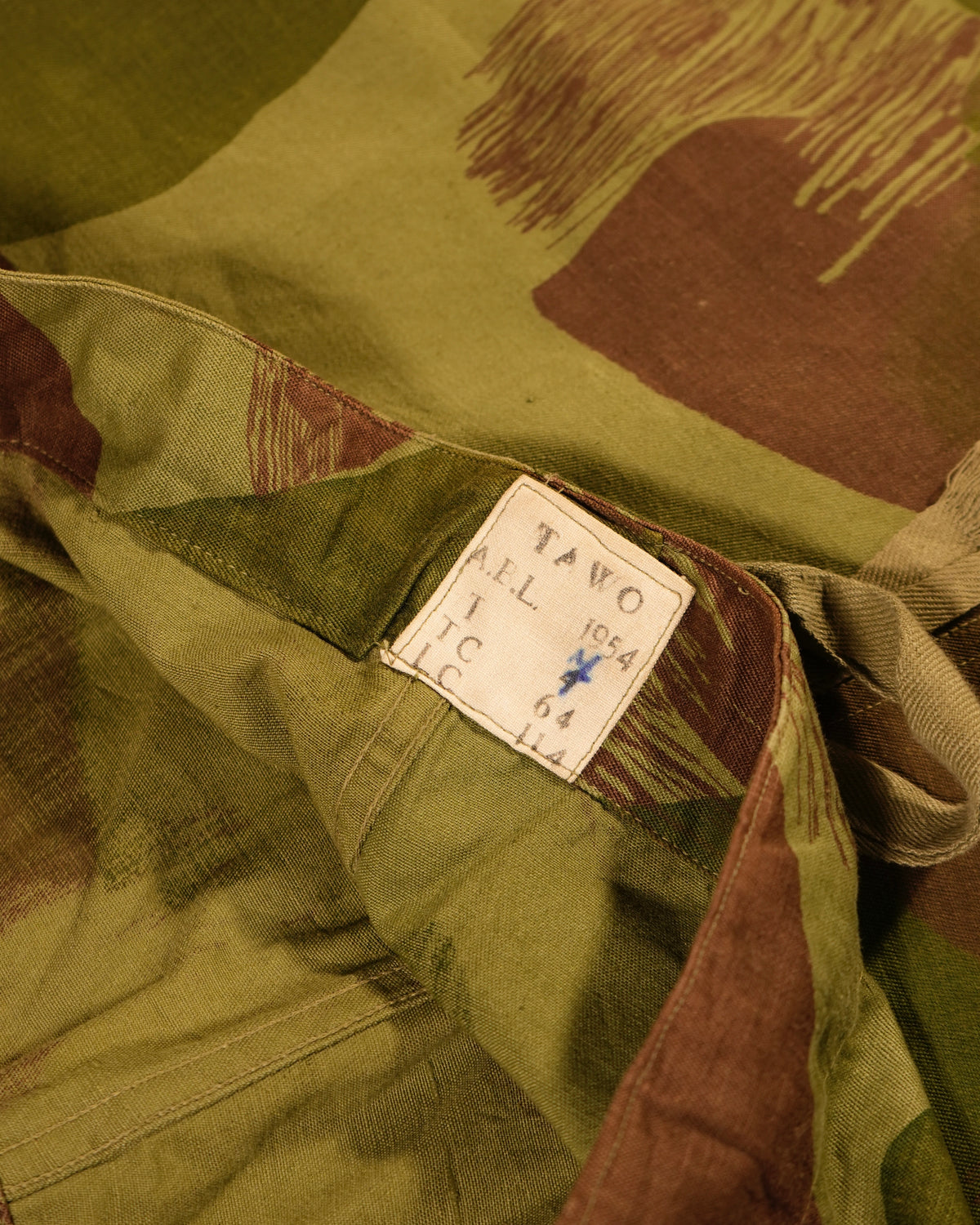 50s Belgium Brushstroke Camo Pants