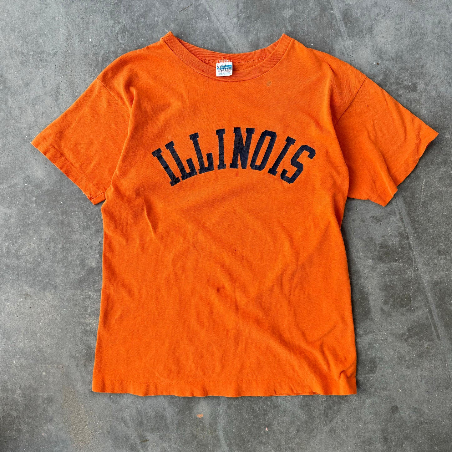 70s champion illinois tee