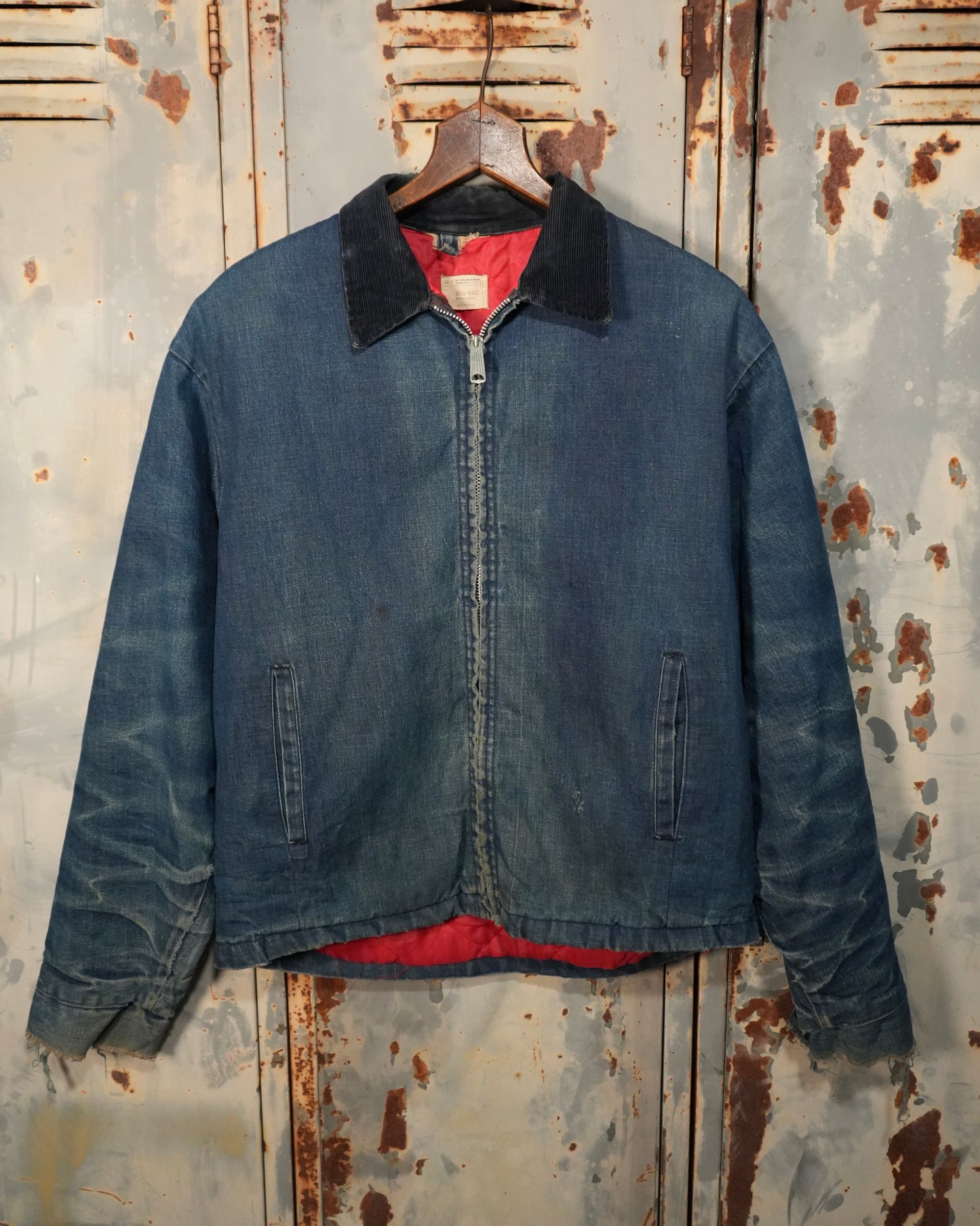 70s Big Mac Cropped Denim Jacket