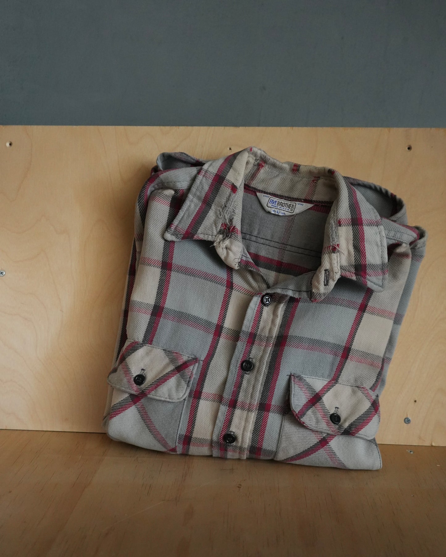 80s Five Brothers Cotton Flannel