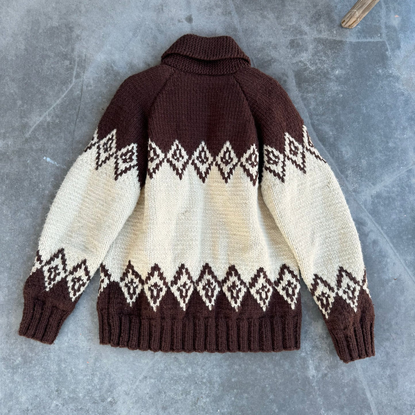 70s cowichan sweater