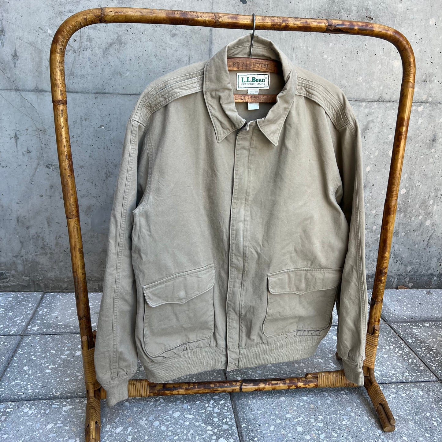 70s LL Bean a2 style cotton jacket