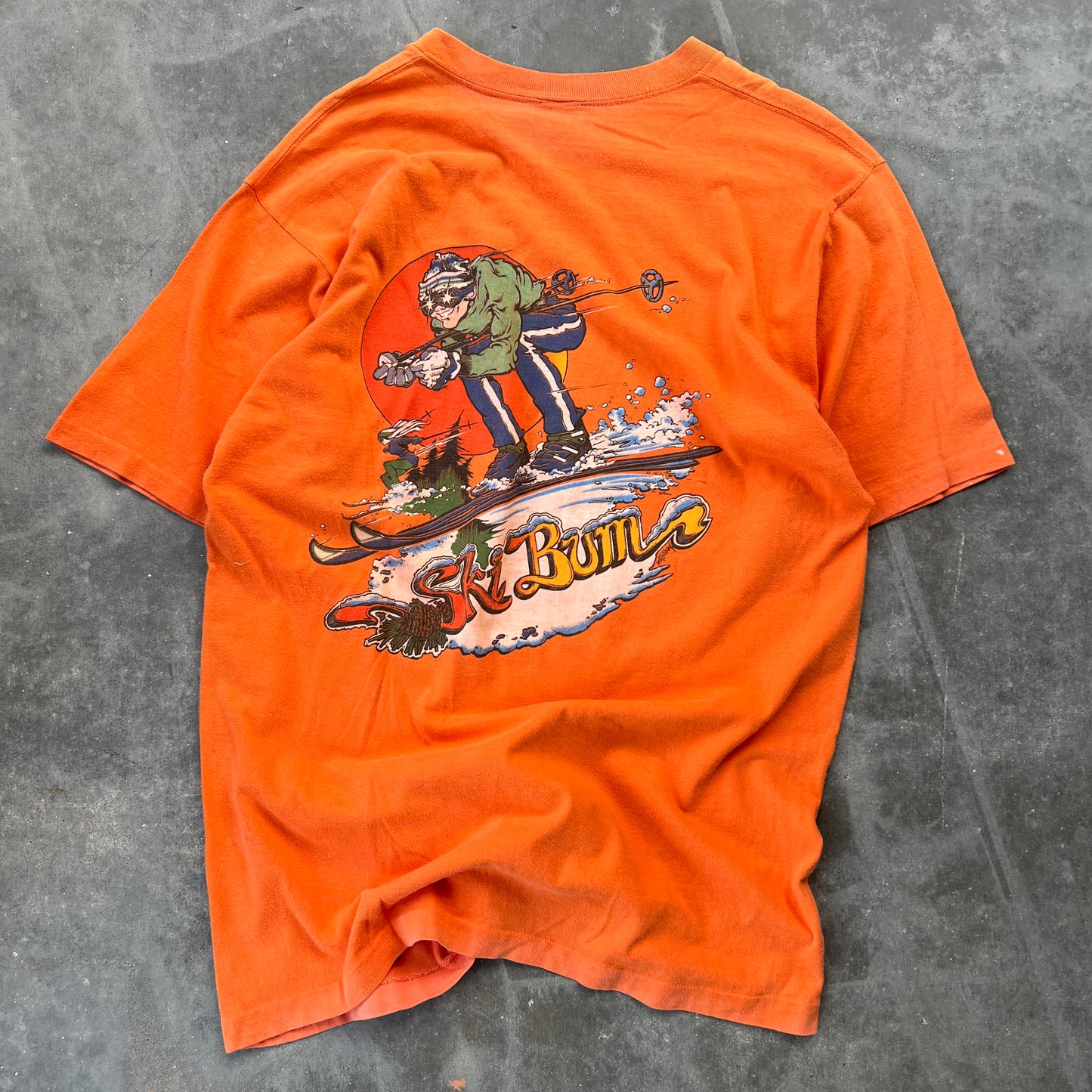 70s ski tee