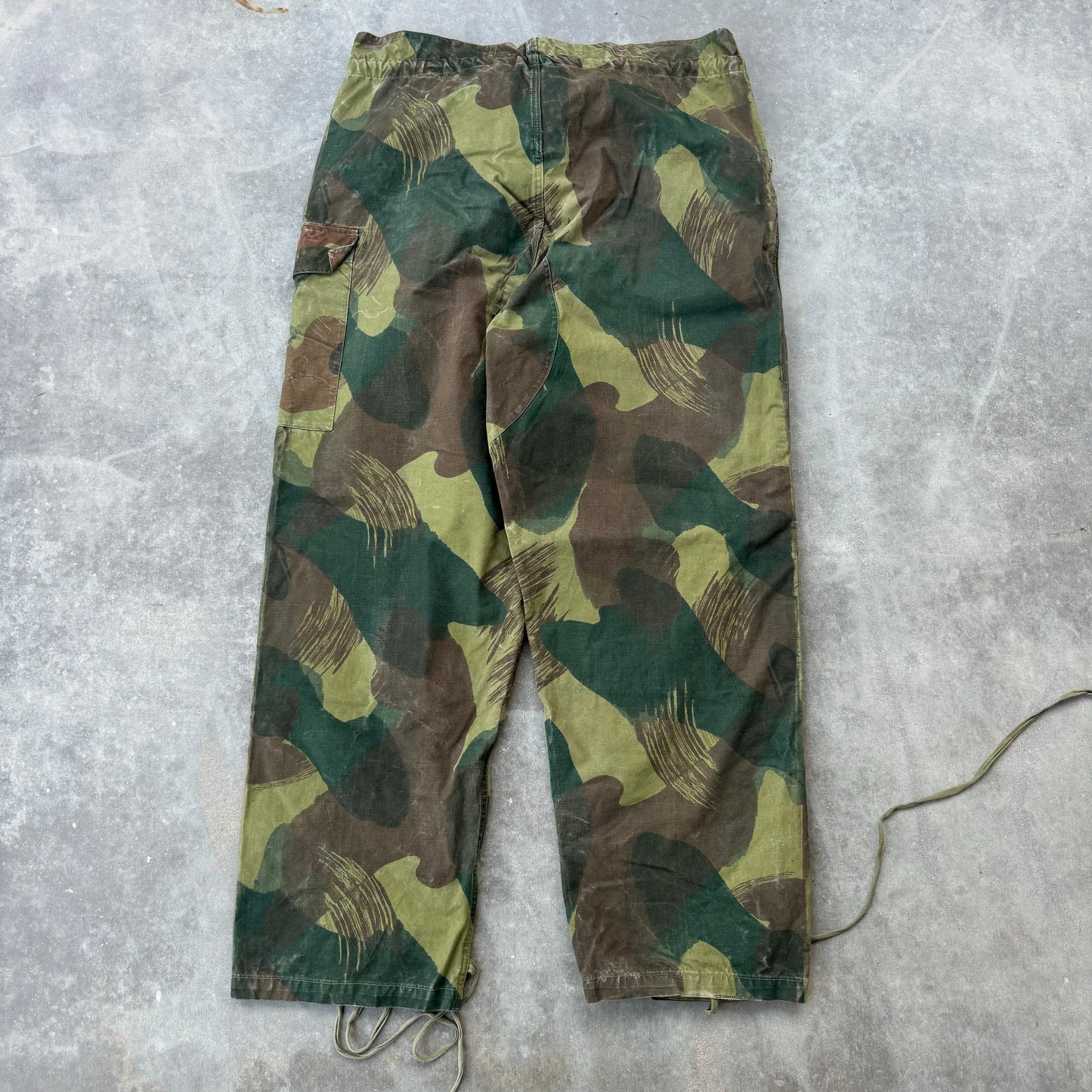 50s drawstring military pants