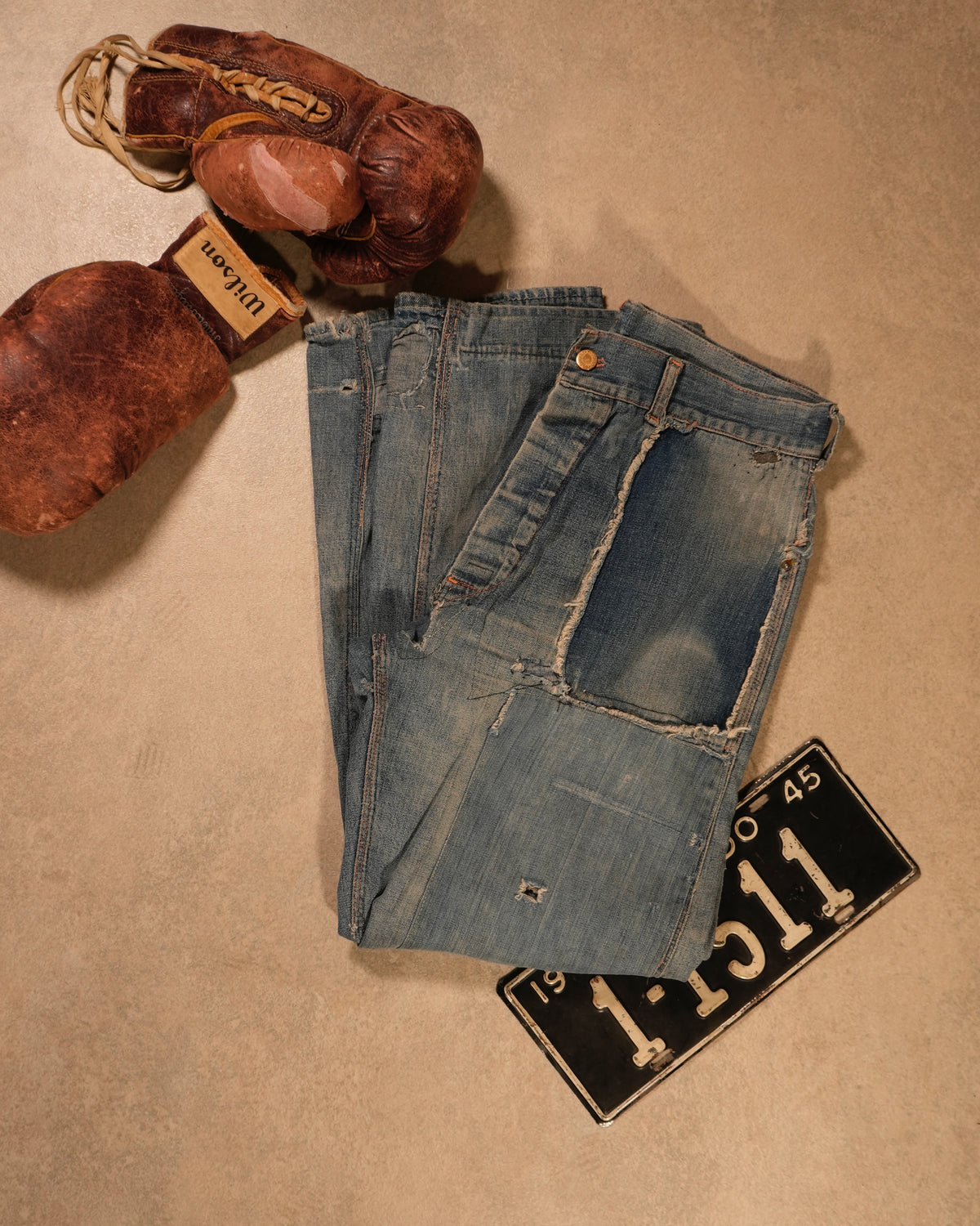 40s Buckleback Carpenter Jeans