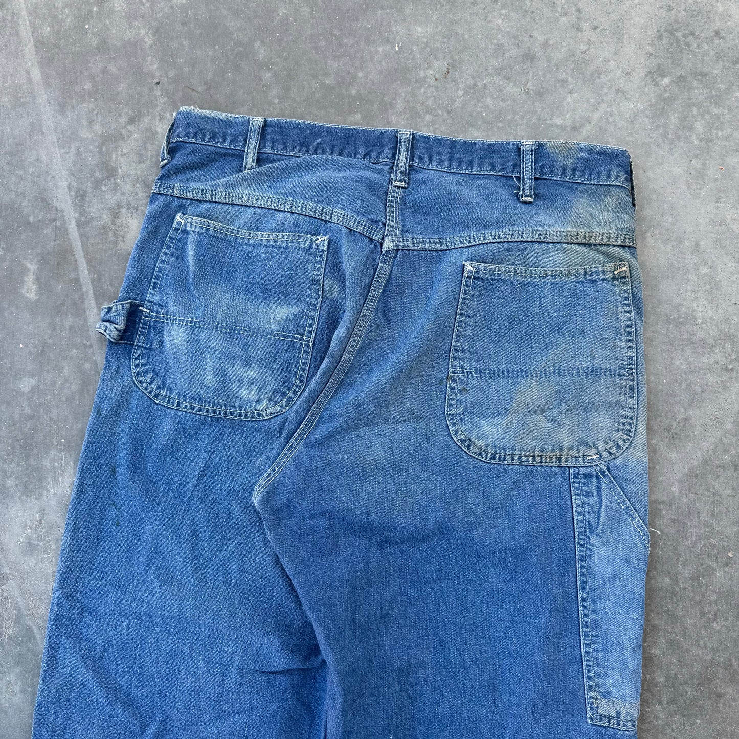 60s carpenter jeans