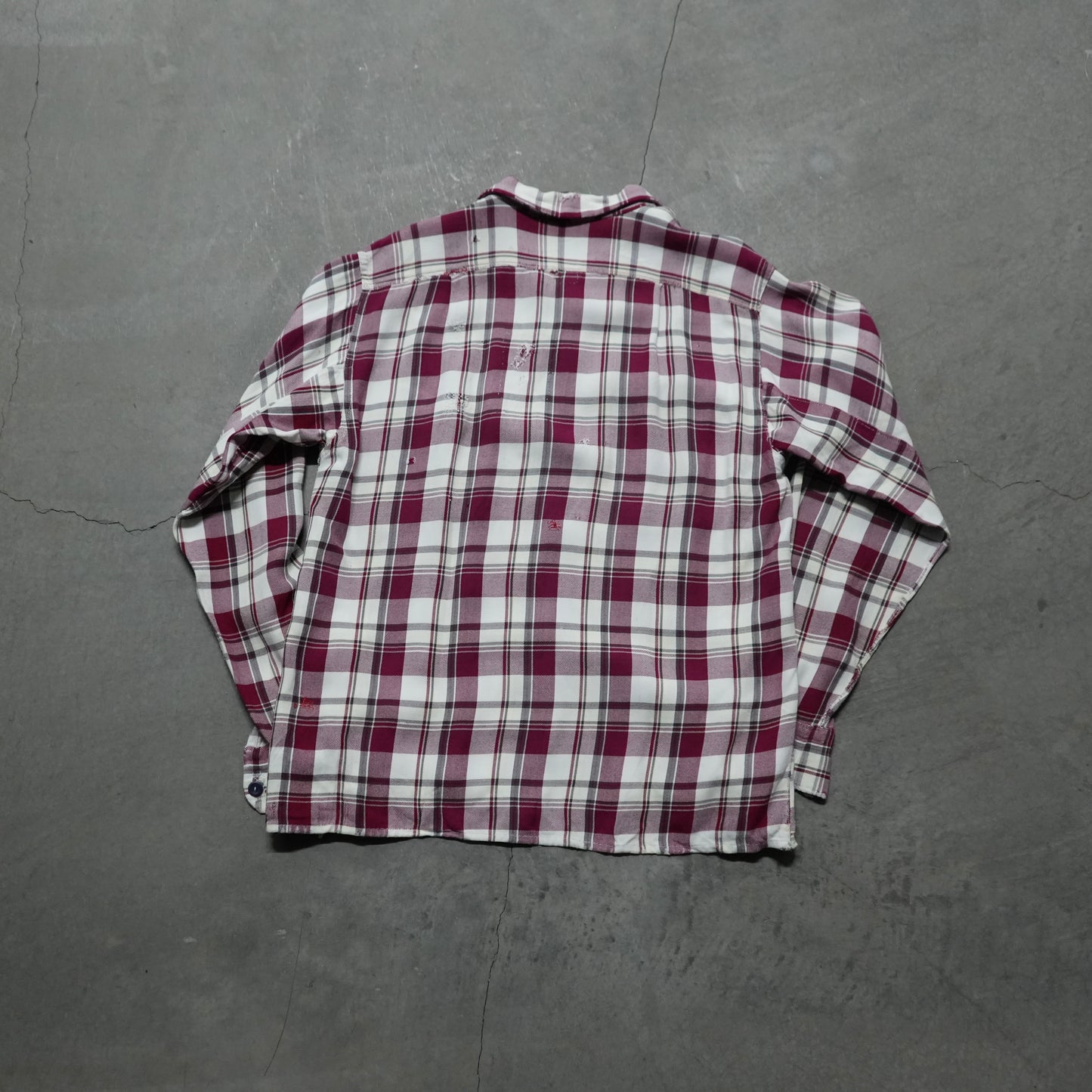 50s rayon flannel