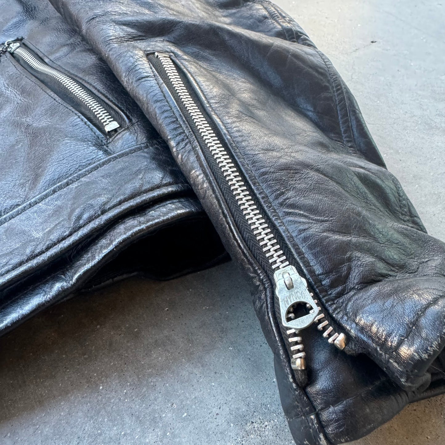 50s steerhide motorcycle jacket